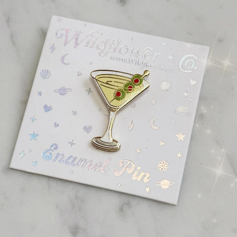 Extra Dirty Martini Enamel Pin