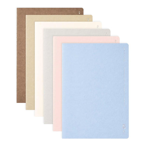 2mm Grid Notebooks, Light Colors