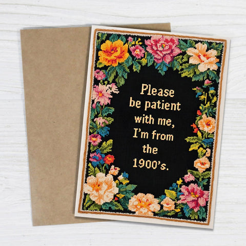 From the 1900s Card
