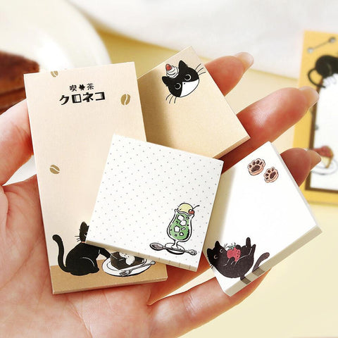 Café Kuroneko MEMONO Memo Pad Set