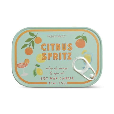 Citrus Spritz Bistro Tin Candle