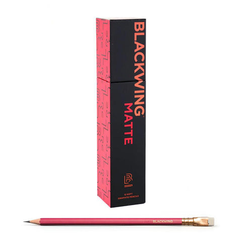 Blackwing Matte Red Pencils