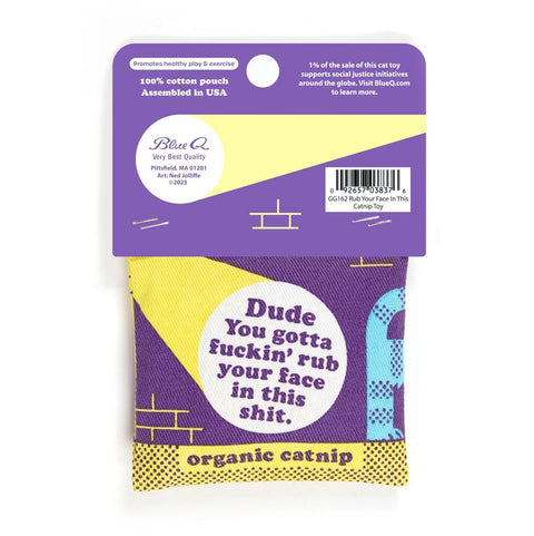 Rub Your Face in This Catnip Toy