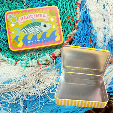 Sardines Storage Tin