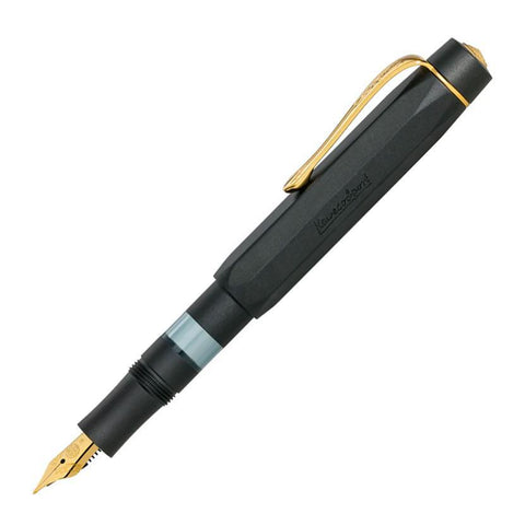 AL Sport Piston Filler Fountain Pen Starter Set, Black
