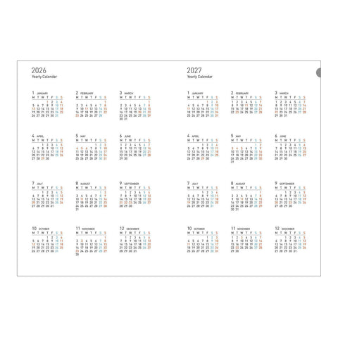 Campus Interior 2026 Soft Ring Monthly Planners