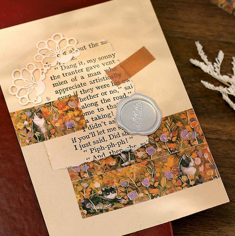 Hachiware Cat Washi Tape