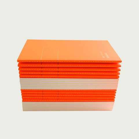 Fluo Orange Soft Cover Notebook