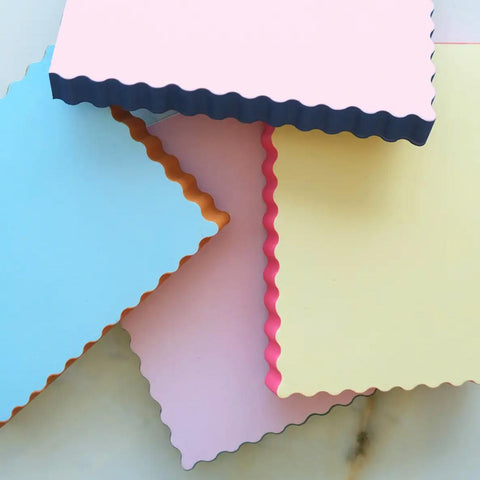 Mini Wave Shaped Notepads