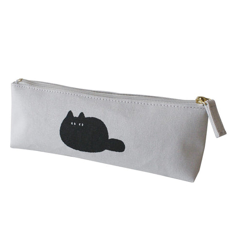 Kuroneko Canvas Pen Case