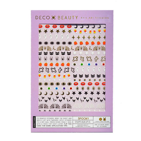 Spooky Nail Art Stickers