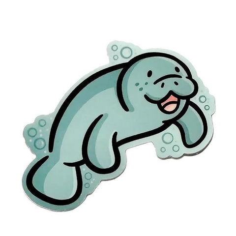 Manatee Mini Sticker