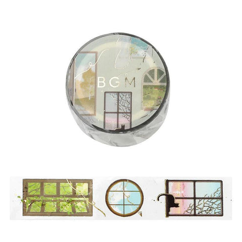 Window Scenery Clear Tape