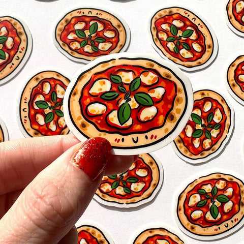 Margherita Pizza Mini Sticker