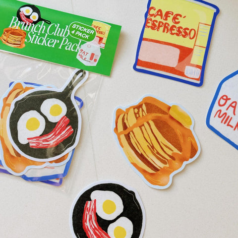 Brunch Club Sticker Pack