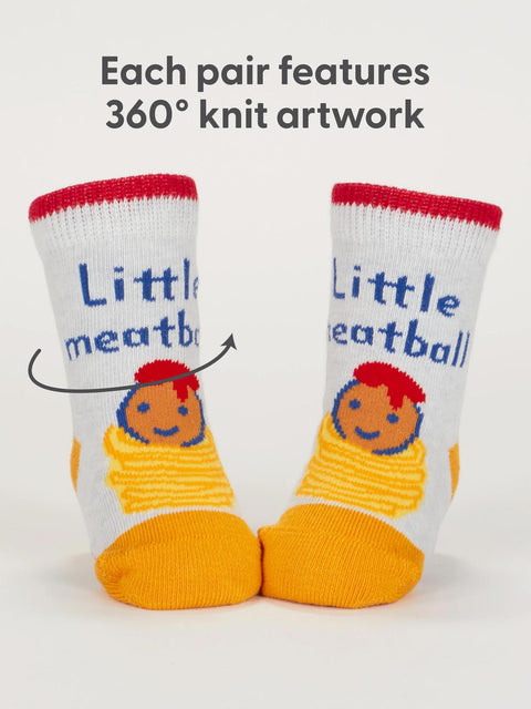 Heavy Meatball Baby Sock Set