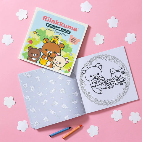 Rilakkuma Coloring Book: Sweet + Savory Treats