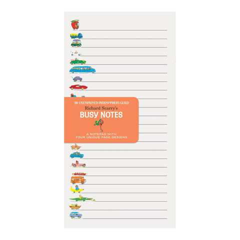 Richard Scarry Busy Notes Notepad