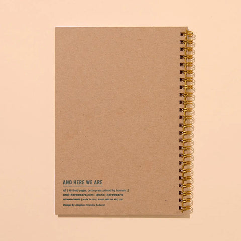 Strawberry A5 Spiral Notebook