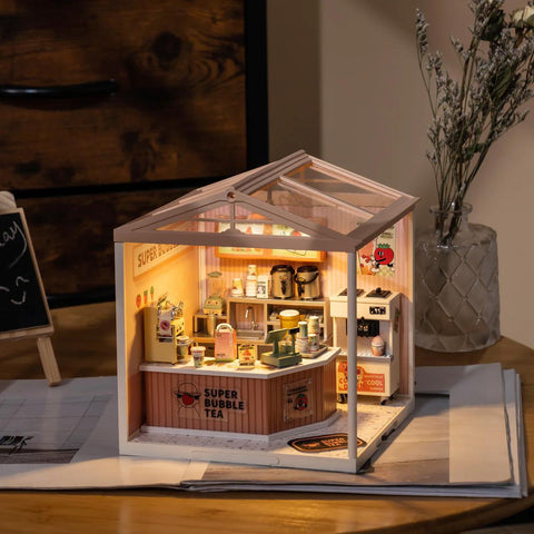 Double Joy Bubble Tea DIY Miniature Kit