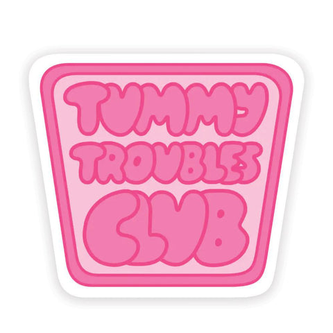 Tummy Troubles Sticker