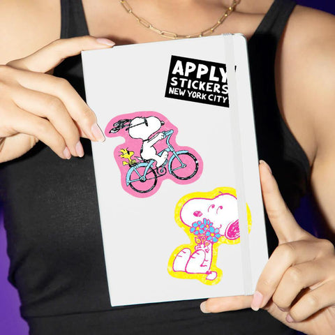 Snoopy's Bouquet Sticker