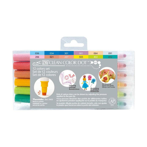 ZIG Clean Color Dot Markers