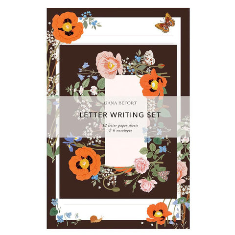 Wild Flowers Letter Writing Set