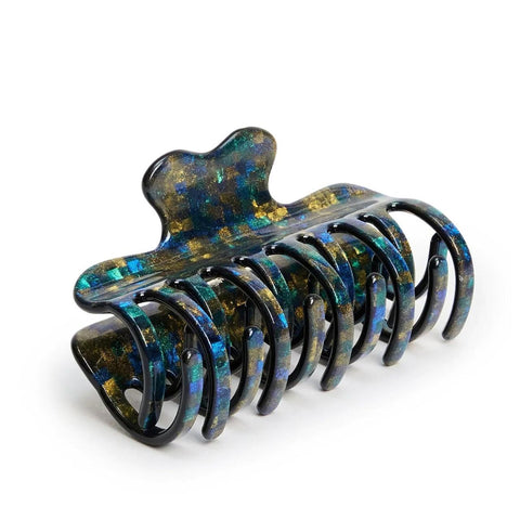 Small Jojo Hair Claw, Dark Sparkle