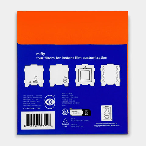 Miffy Photo Filters for Polaroid Cameras