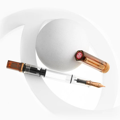 TWSBI Eco Fountain Pen, Root Beer + Bronze