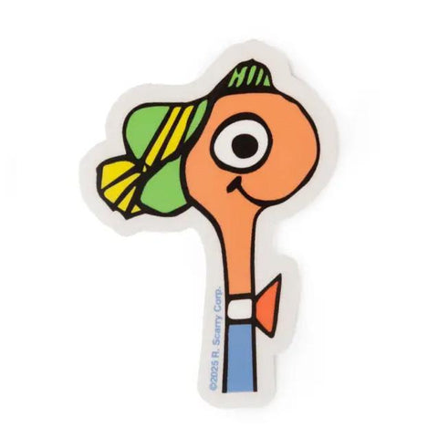 Lowly Worm Sticker