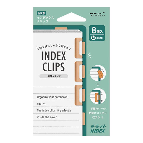 Chiratto Index Clips, Medium