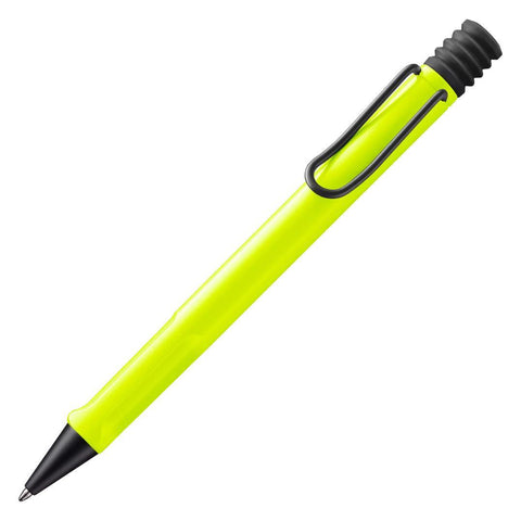 LAMY Safari Ballpoint Pen, Neon Yellow