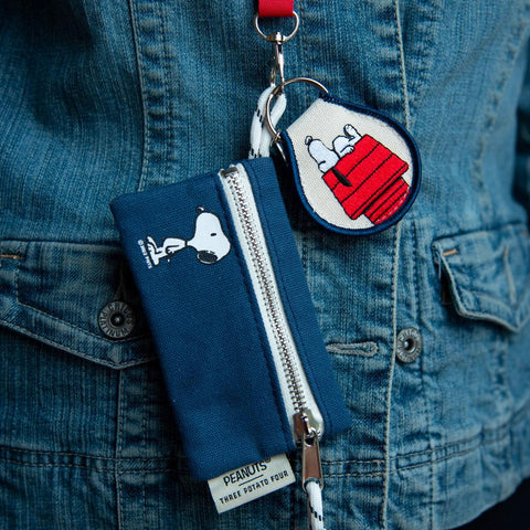 Snoopy Lanyard Zip Wallet