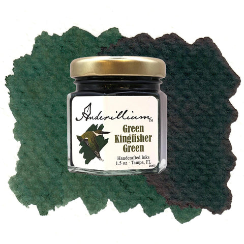 Green Kingfisher Green Ink