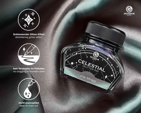 Lunar Mirage Celestial Glitter Ink