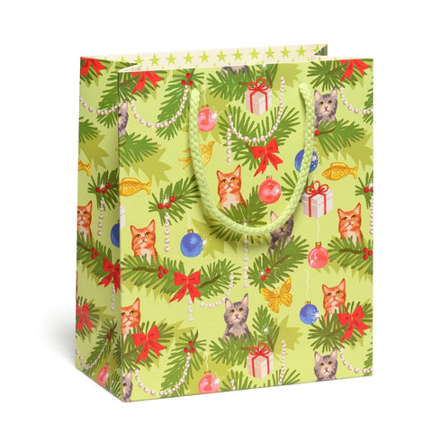 Meowy Christmas Gift Bag