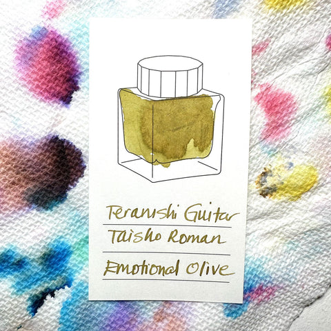 Teranishi Guitar Taisho Roman Haikara Ink, Emotional Olive