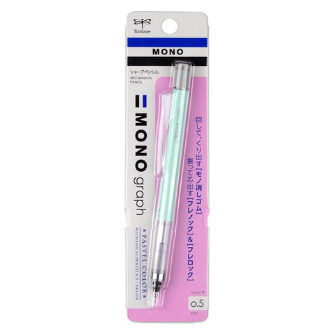MONO Graph Mechanical Pencil, Pastel Mint Green