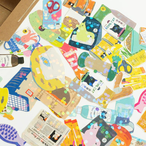 Cat Supplies Hako Seal Stickers