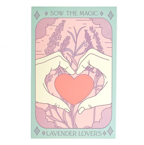Lavender Lovers Tarot Seed Packet