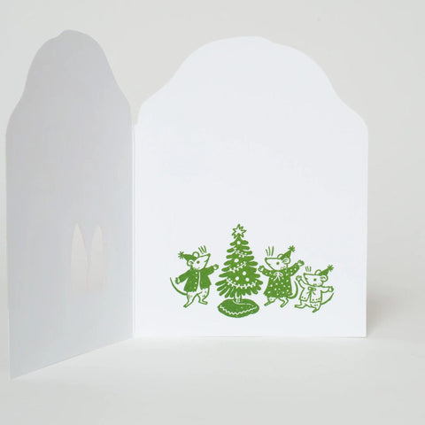 Merry Mushroom House Card