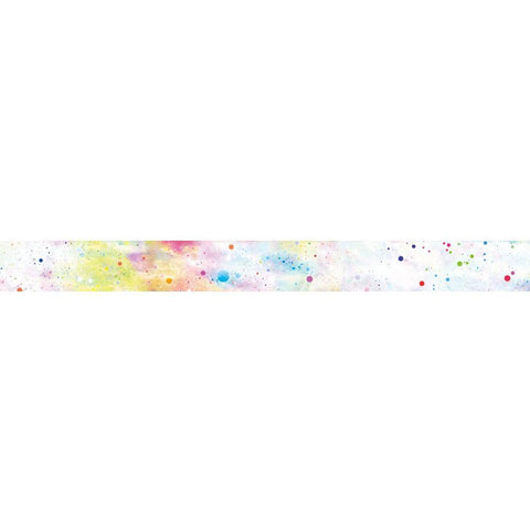 White Cosmic Washi Tape