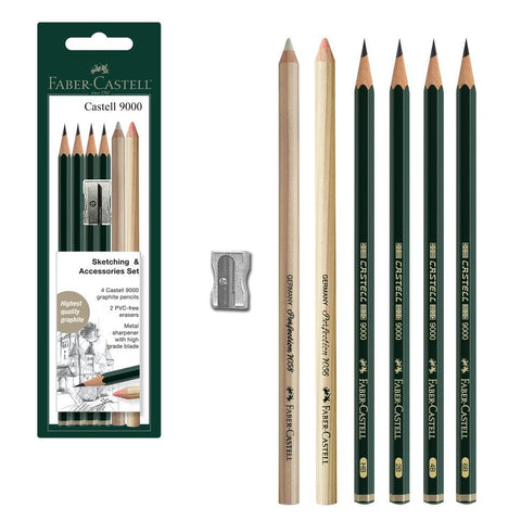 Castell 9000 Sketching + Accessories Set
