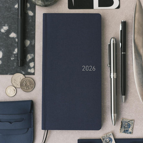 Cosmo Blue Hobonichi Techo Weeks 2026 Planner, MEGA Edition