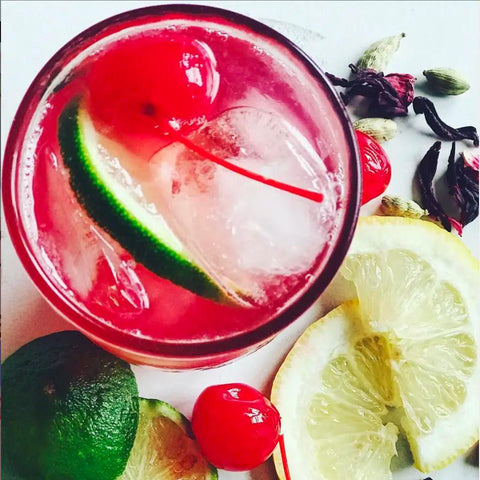 Hibiscus Cardamom Syrup