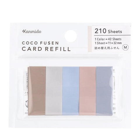 Coco Fusen Sticky Note Card Refills