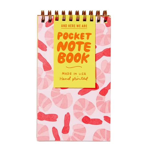Shrimp Cocktail Pocket Notebook