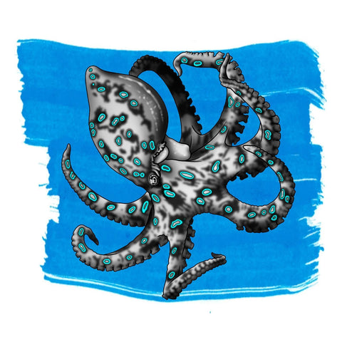 Blue-Ringed Octopus Blue Ink